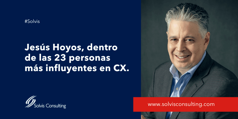 Jesús Hoyos, elegido como influenciador por 8x8, en la categoría de Customer Experience